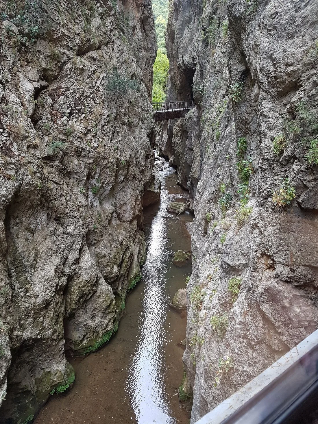 Τοπίο στο Φαράγγι του Βουραϊκού